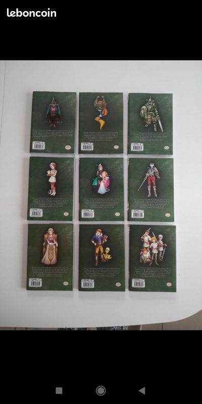 Lot de 9 tomes manga Zelda (image 2)