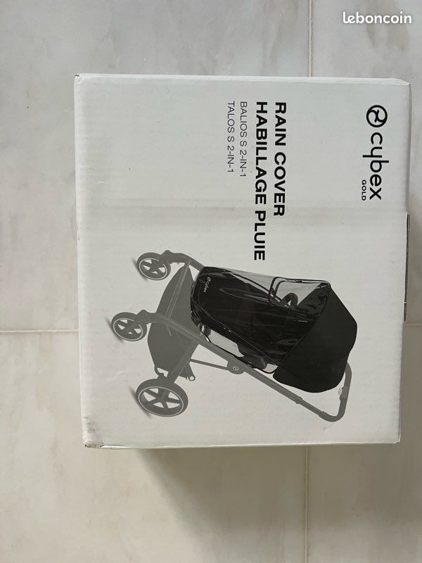 Protection pluie Cybex neuf (jamais ouvert) (image 1)