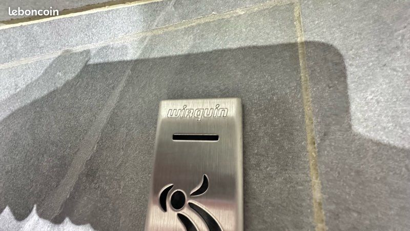 Grille de caniveau inox brossé WIRQUIN Neuve Envoi GRATUIT (image 2)