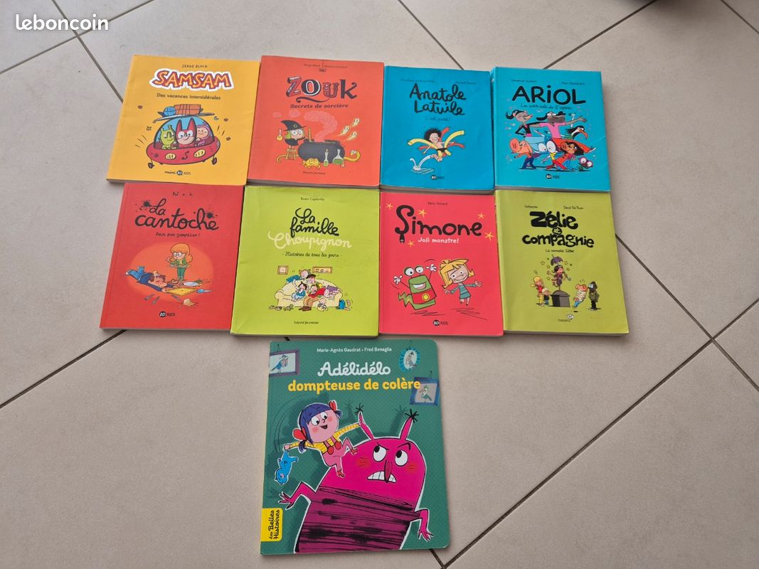 Lot BD enfant (image 1)