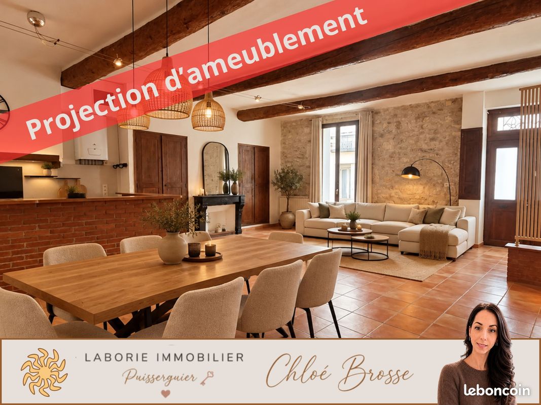 Maison 5 pièces 179 m² · à Puisserguier · 179 m² · 154 000 €