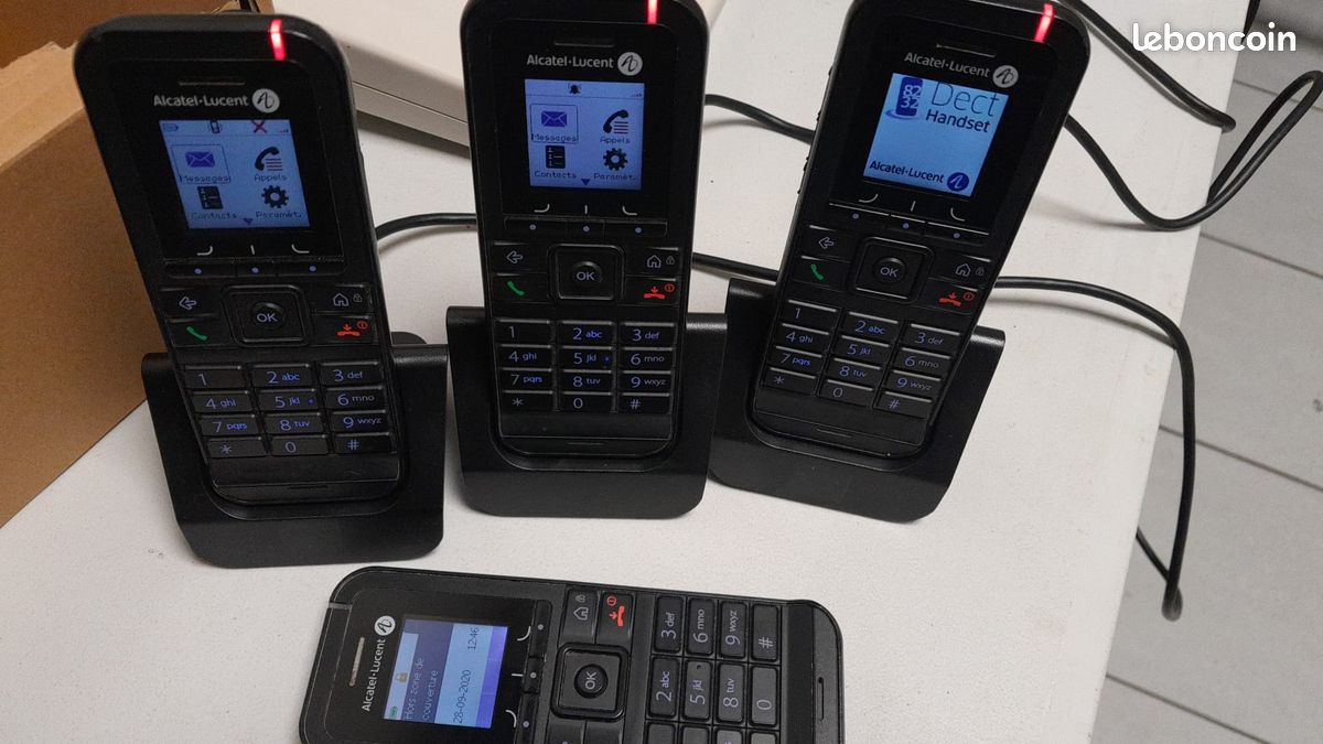 Téléphone DECT Alcatel-Lucent 8214 : robuste & performant