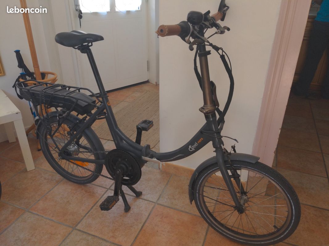 Vélo électrique pliant O2FEEL PEPS moteur OES Vélos