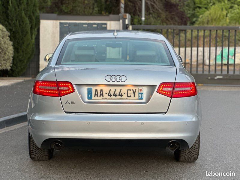 AUDI A6 C6 2.0 TDi 170ch Luxe Multitronic7 Boite Auto - GPS - Cuir - Xenon - Suivie Complet - 1er Main (image 3)