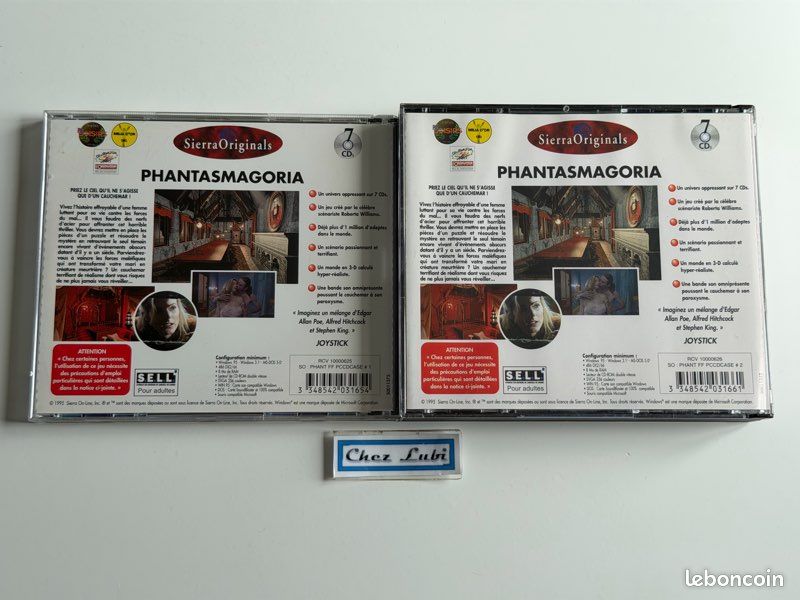 Phantasmagoria (Sierra Originals) - PC - FR - Avec Notice (image 3)