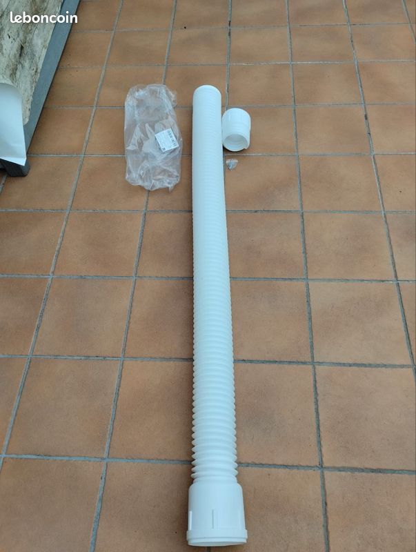 Extension de descente de gouttière, rallonge flexible extensible (image 1)