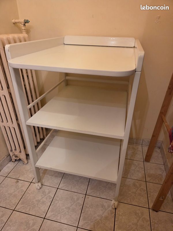 Table a langer bois blanc (image 1)