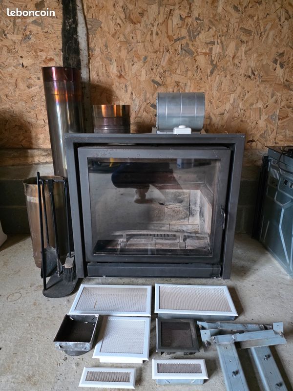 Insert bois haut de gamme Bodart & Gonay Optifire 700 + souffleur + conduit (image 12)