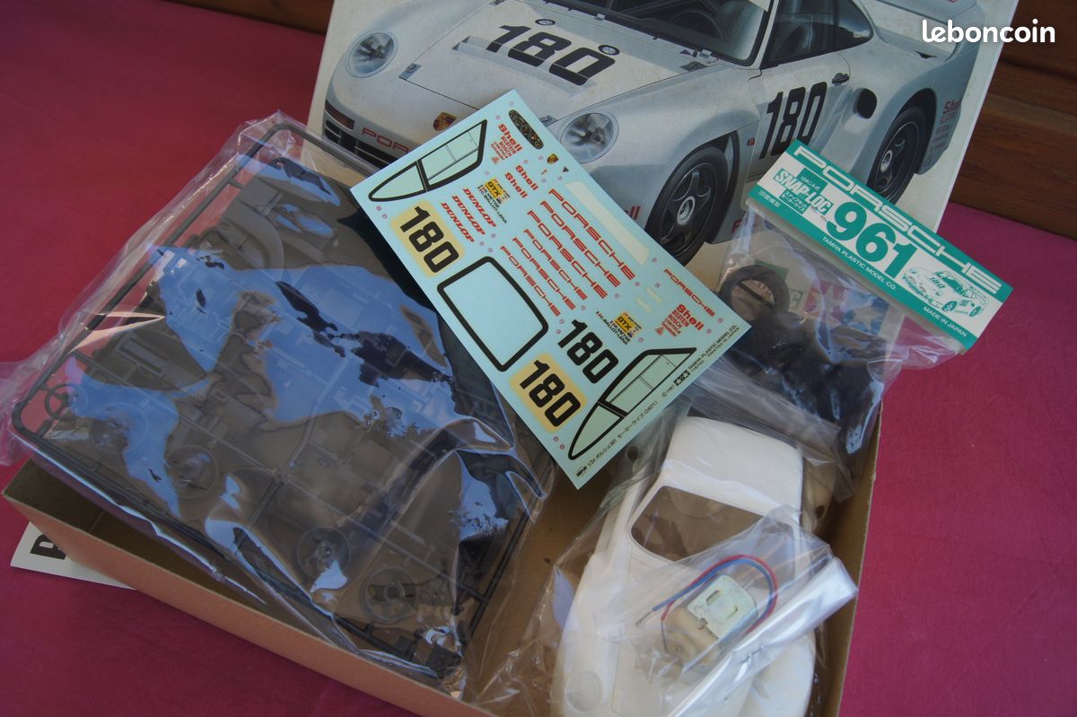Maquette Tamiya Japon N°8321 - Porsche 961 Le Mans 1986 - 1/24 - Neuve
