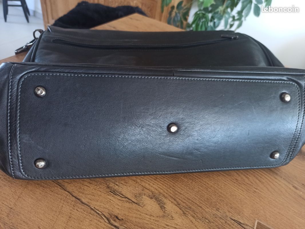 Cartable cuir Texier (image 3)