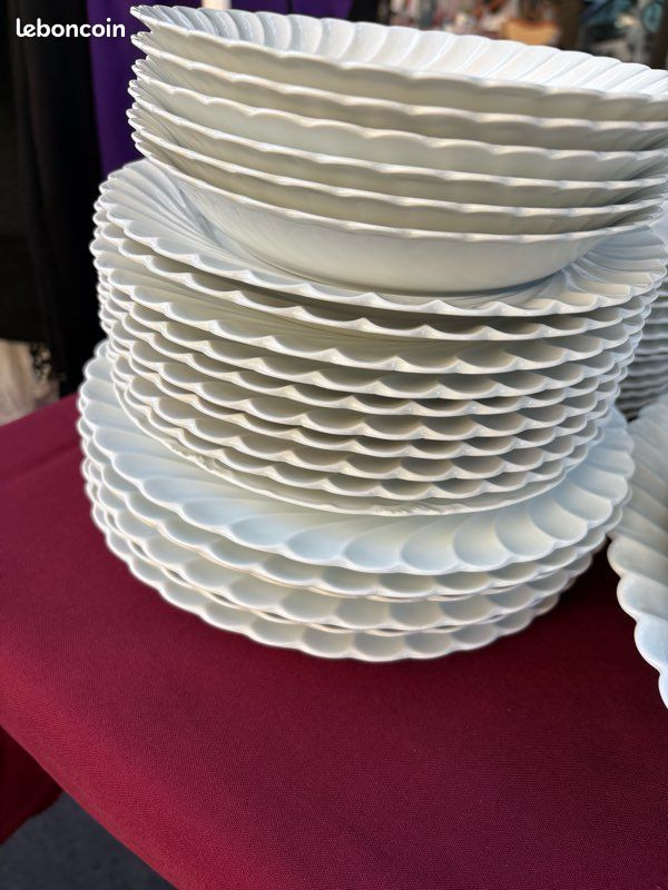 Service Haviland Torse blanc (image 6)