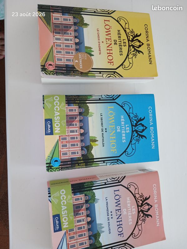 Lots de 3 Livres (image 8)