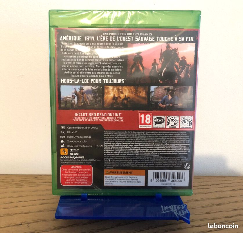 RED DEAD REDEMPTION 2 - PAL FR - Xbox One - Xbox Series X - Neuf (image 2)