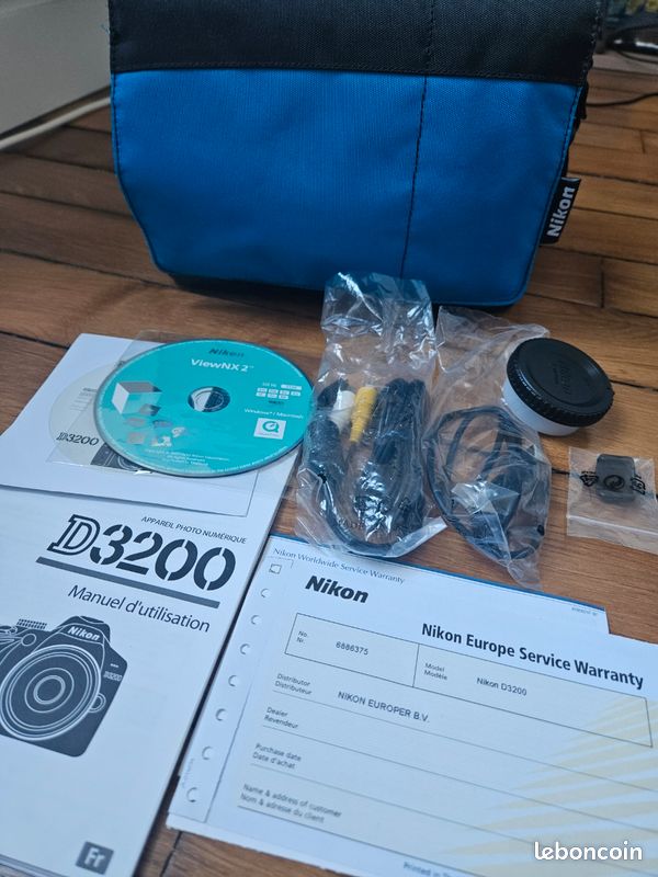 Appareil photo reflex Nikon D3200 (image 8)