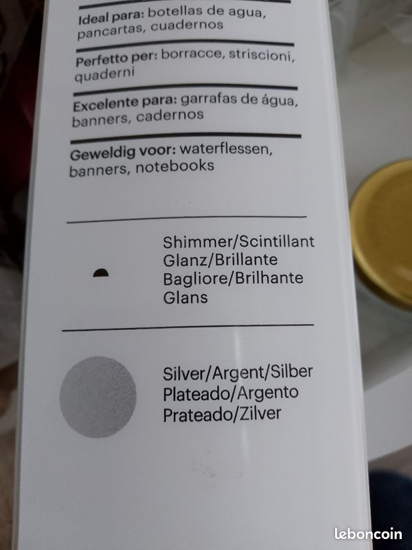 Smart vinyle argent scintillant (image 4)