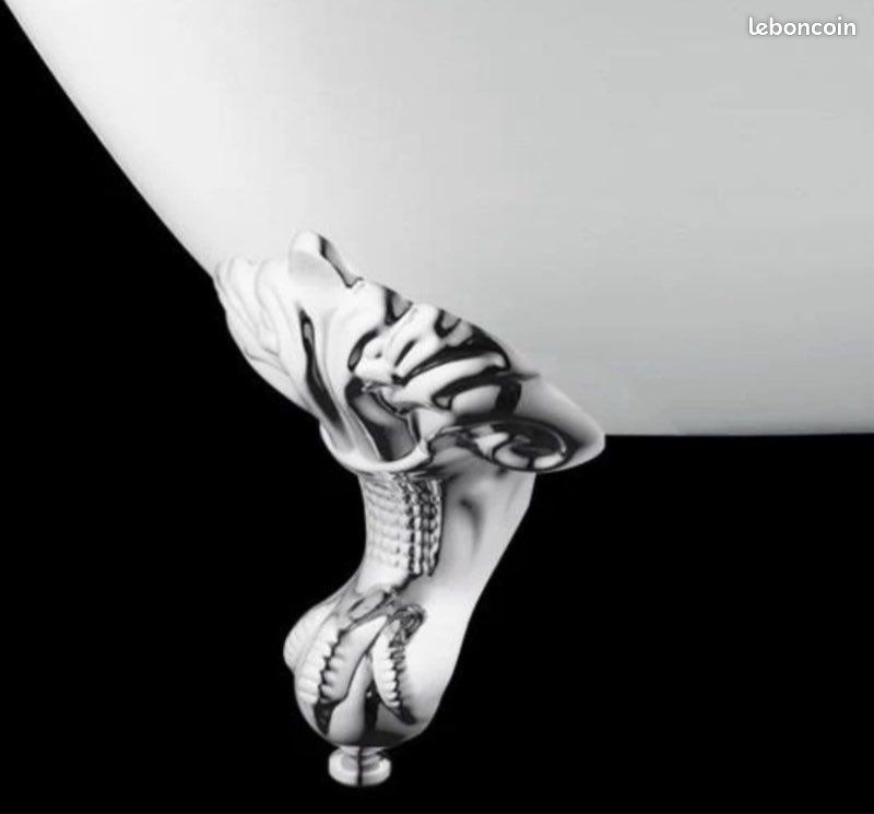 Baignoire sur pieds avec robinetterie (image 3)