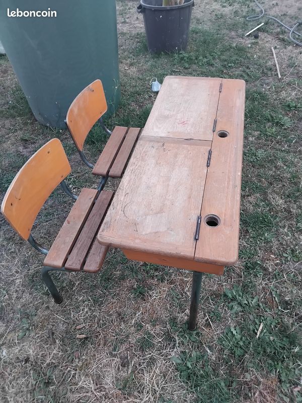 Bureau d enfant vintage (image 2)