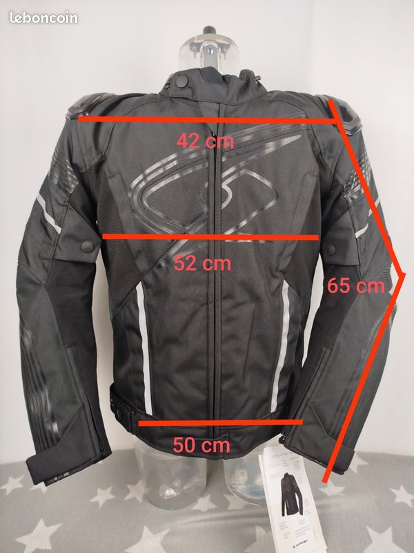 Blouson moto spyke Estoril GT Dry tecno (image 1)