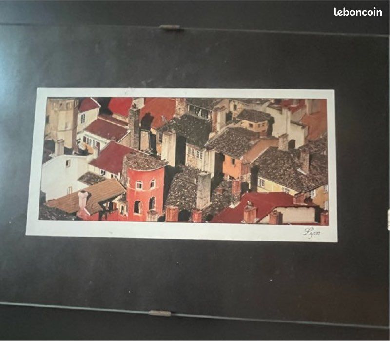 Lot de 3 cadres photo panoramiques – Lyon (image 2)