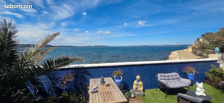 Maison Provençale contemporaine 150m2 avec piscine et vue exceptionnelle sur mer à Saint-Mitre-les-Remparts