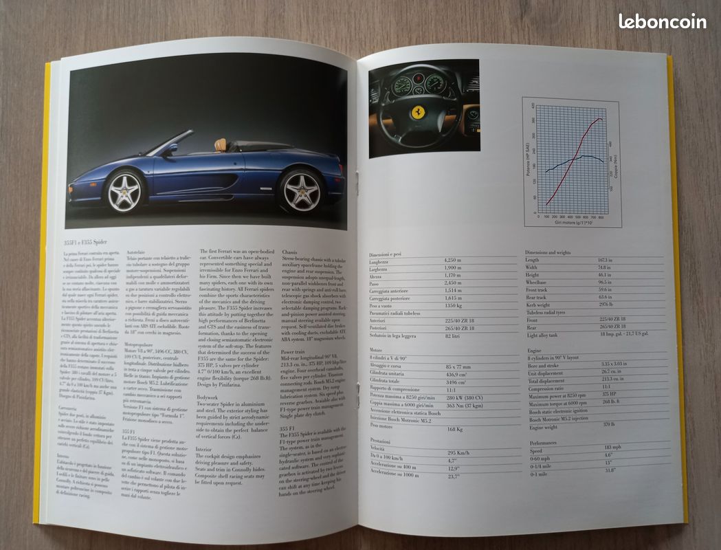 LA FERRARI YEARBOOK 1999 référence 1522/99 36 pages en italien et anglais (image 4)
