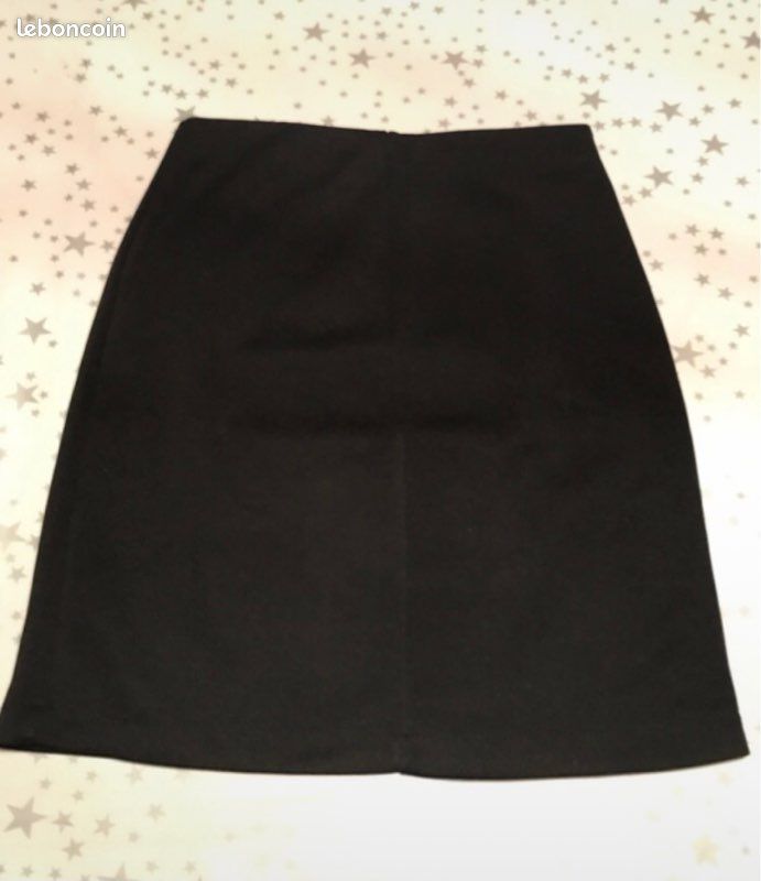 Mini jupe - en jean noire pour femmes taille - FRBZBl Black