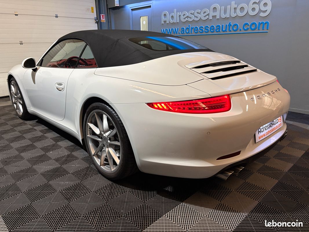 Porsche 911 991 Carrera Cabriolet 3.4 350 CV PDK FRANCAISE 1 ERE MAIN (image 11)