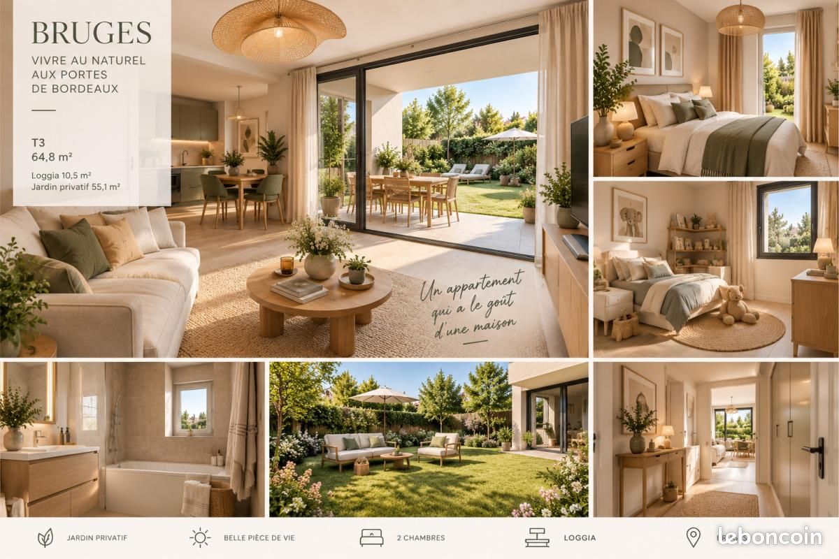 Appartement 3 pièces 65 m² · à Bruges · 65 m² · 319 000 €