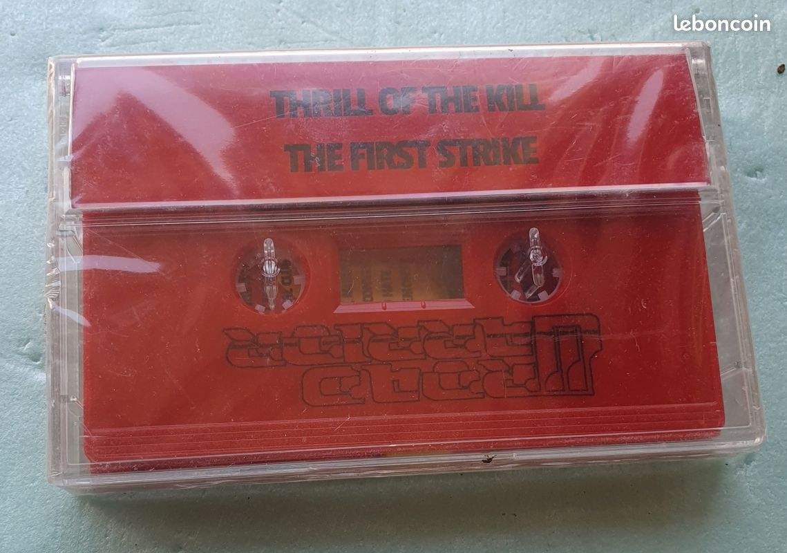 K7 audio metal de Thrill off the kill de the first strike NEUF (image 2)