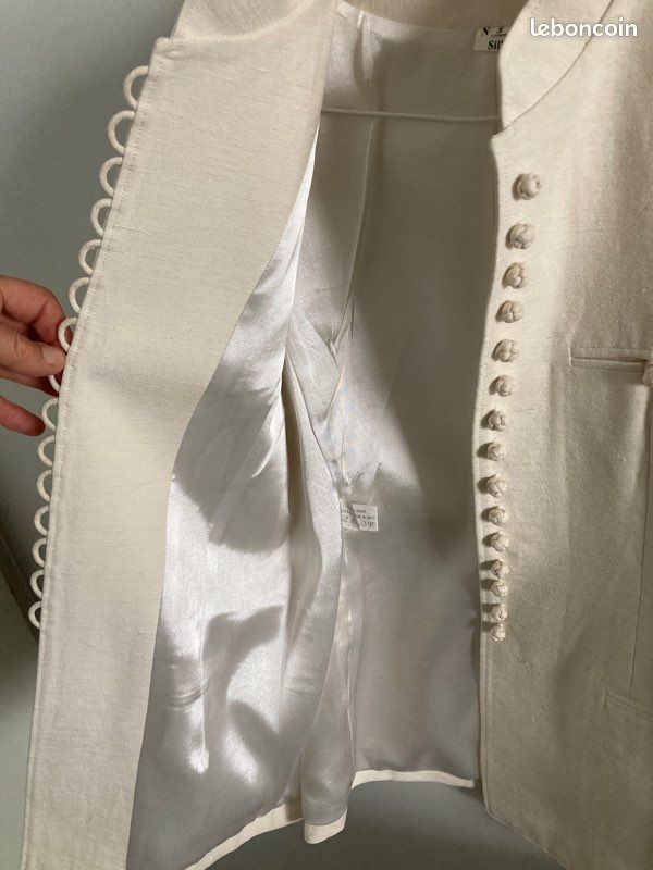 Veste neuve femme soie naturelle (image 4)