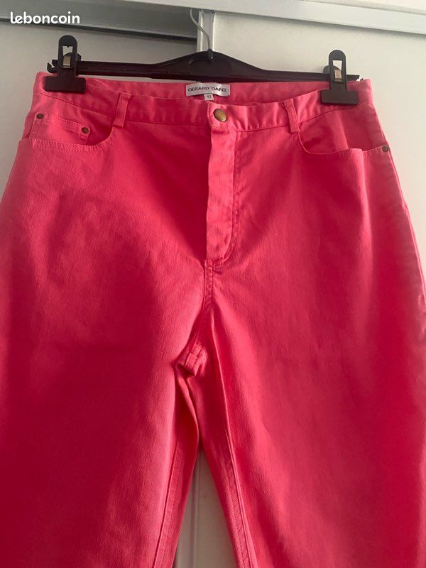 Short En Jean Gérard Darel Taille 40 - Style Bermuda - Occasion Très Bon État