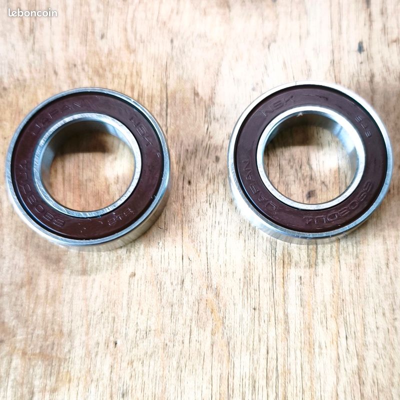 2 Roulements Ceramic NSK 6903 2RS 17x30x7 (image 2)