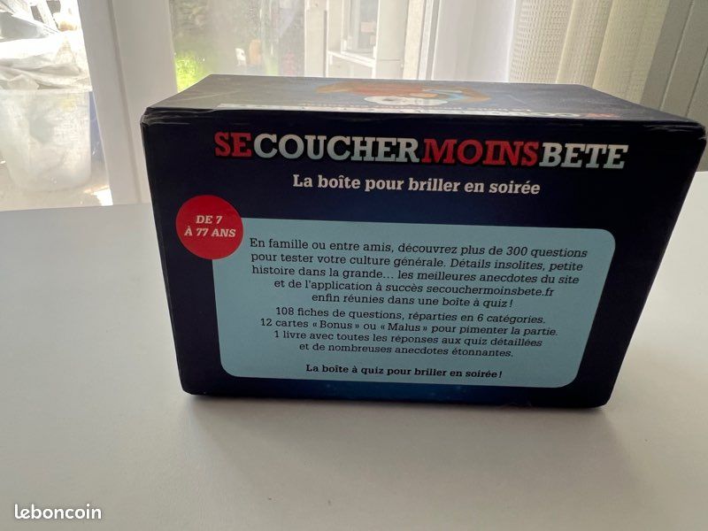 Jeu complet QG « se coucher moins bête » Hachette Loisirs (image 5)