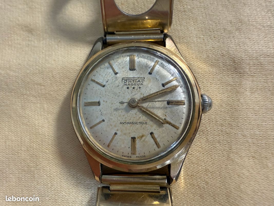 Montre Pontiac Nageur Pontiac Nageur Vintage Collection