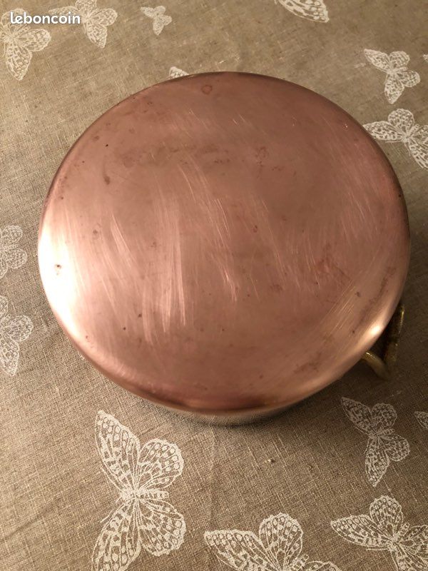 Petite cocotte en cuivre étamé (image 2)
