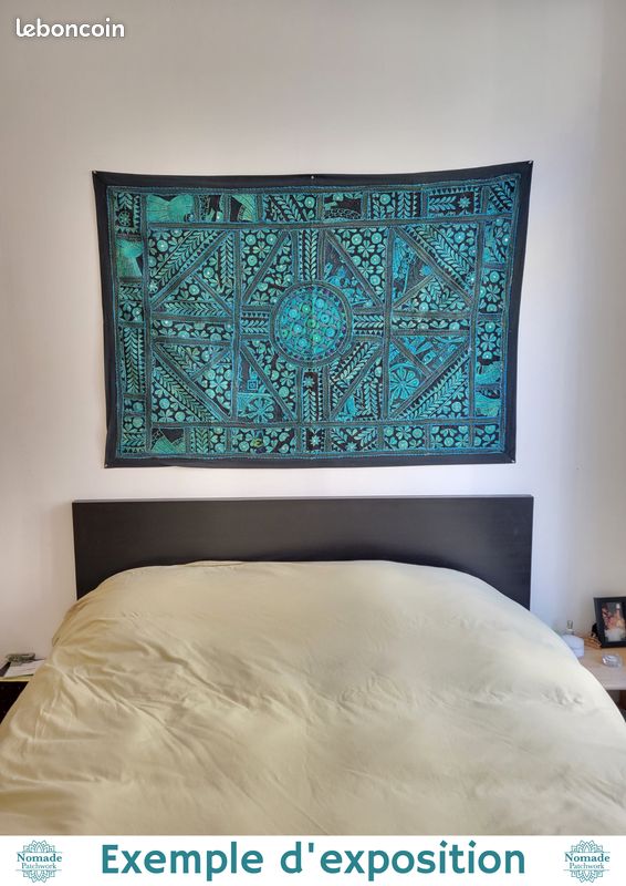 Art indien : tenture murale patchwork (image 11)