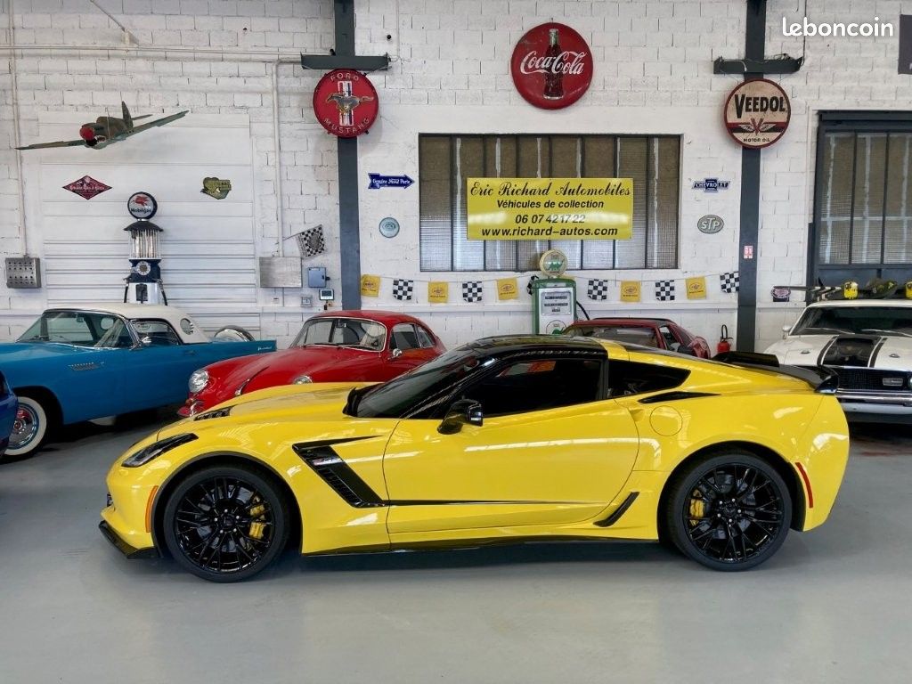 Chevrolet Corvette C7 Z06 TARGA V8 6.2L LT4 Supercharged 659cv de 2015 en stock en France (image 2)