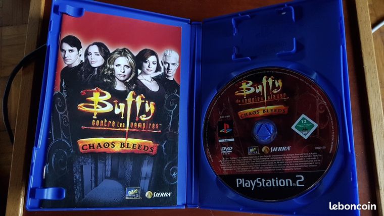 PS2 - NO GAME - Buffy the Vampire Slayer - Chaos Bleeds