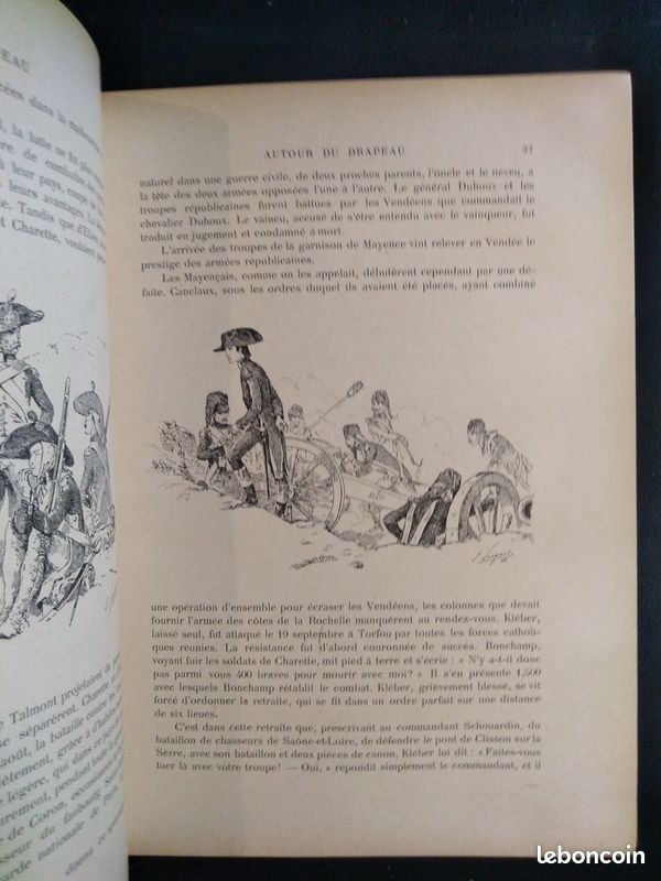 Livre AUTOUR DU DRAPEAU TRICOLORE 1789 - 1889 (image 4)