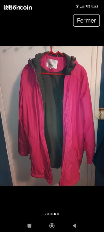 Parka taille 50 doublée polaire (image 6)