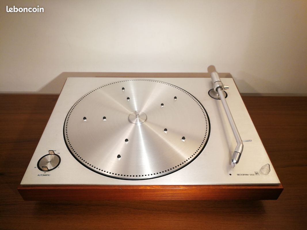 Platine vinyle Bang & Olufsen Beogram 1202 – Cellule SP14 Diamond – Vintage Danemark - Photo, audio & vidéo