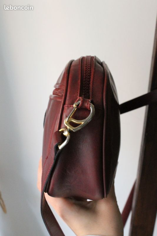 Céline sac à main modèle Triomphe vintage en cuir (image 9)