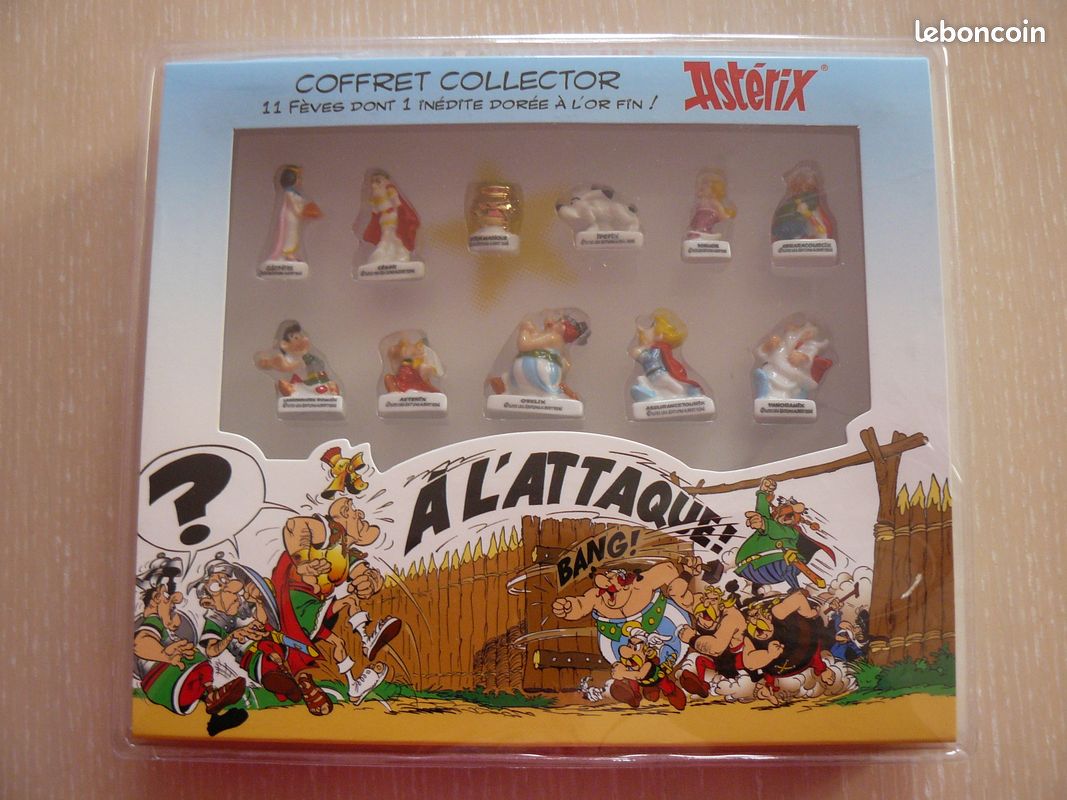 Coffret 10 fèves Tous Irréductibles Astérix - Collection