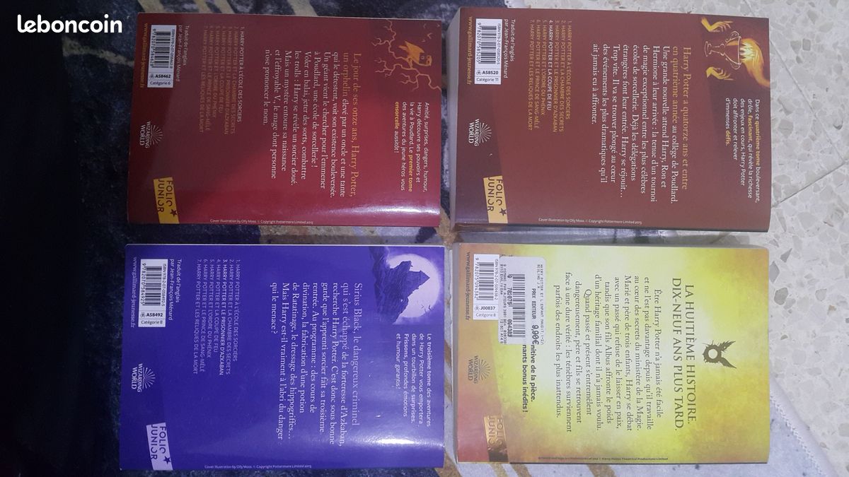 4 Livre Harry potter vendu séparément (image 2)