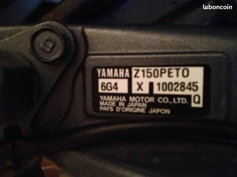 Yamaha 150 HPDI 2T 150cv - moteur serré pour pièces ou réparation (image 3)
