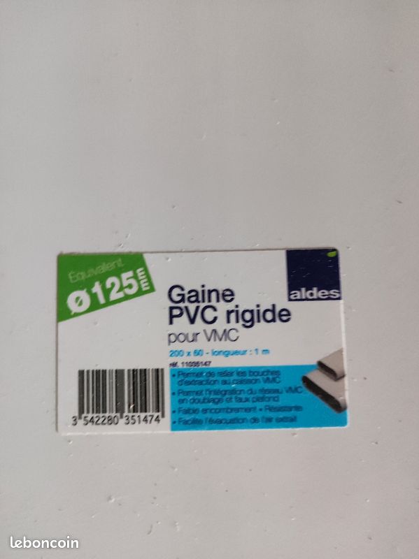 Gaine oblon PVC rigide (image 2)
