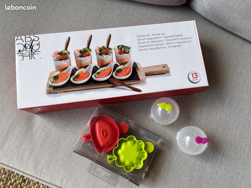 Set cuisine verrine service de degustation (image 1)