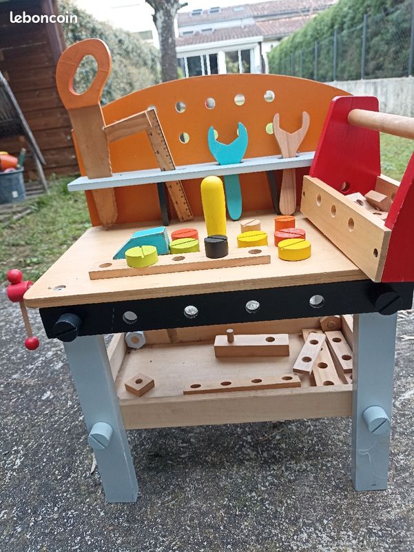 Petit établi en bois (image 3)