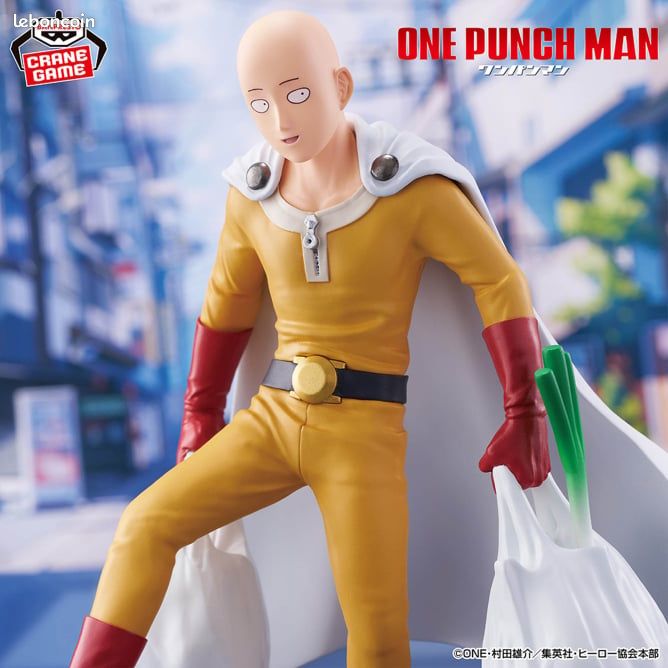 Mô Hình One Punch Man Saitama dáng đứng Cao 18cm - nặng 800Gram | Việt Nam
