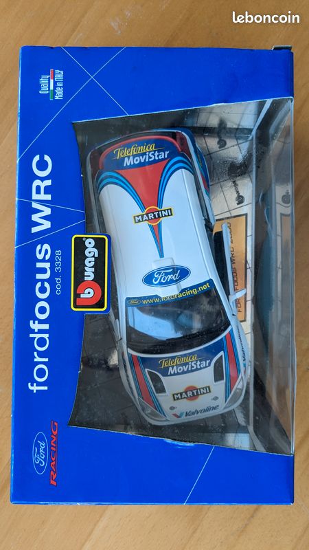 Voiture de collection FORD FOCUS WRC MARTINI - Collection